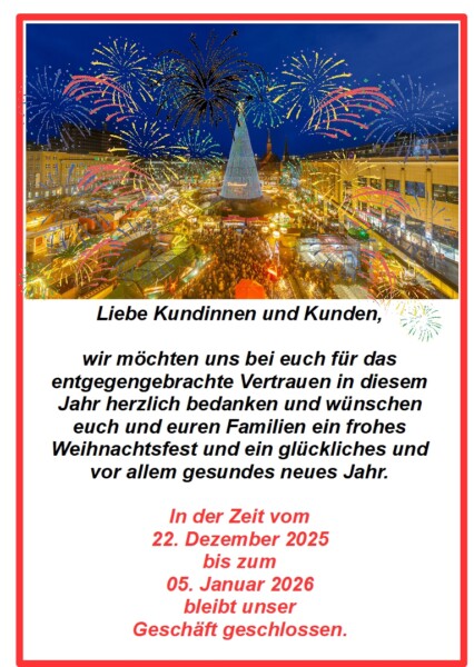 Weihnachten 2025