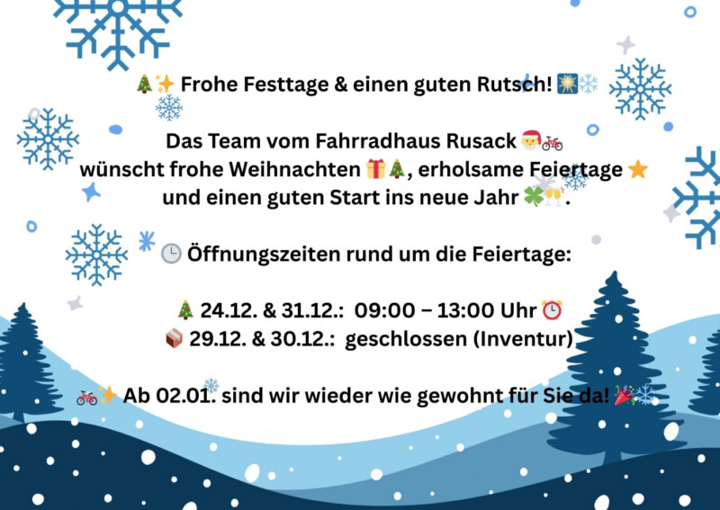 Weihnachten & Silvester
