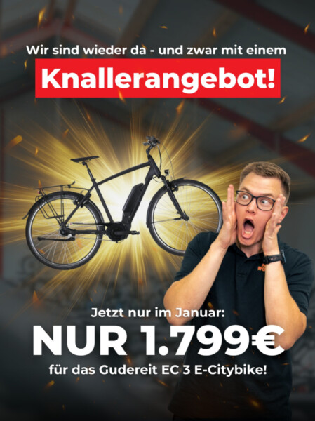 Gudereit EC 3 E-Citybike zum Knallerpreis !!!