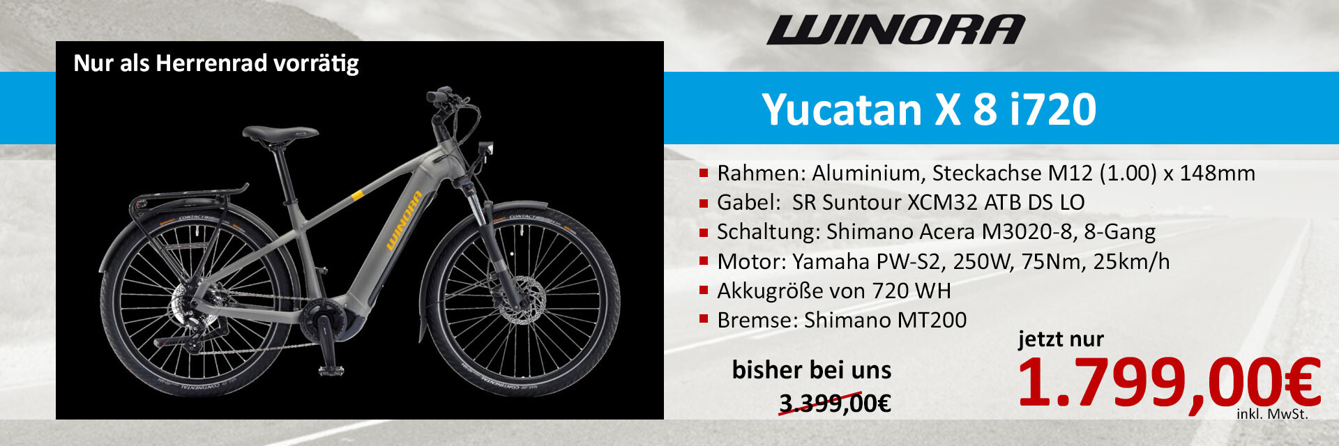 Winora Yucatan X 8 i720