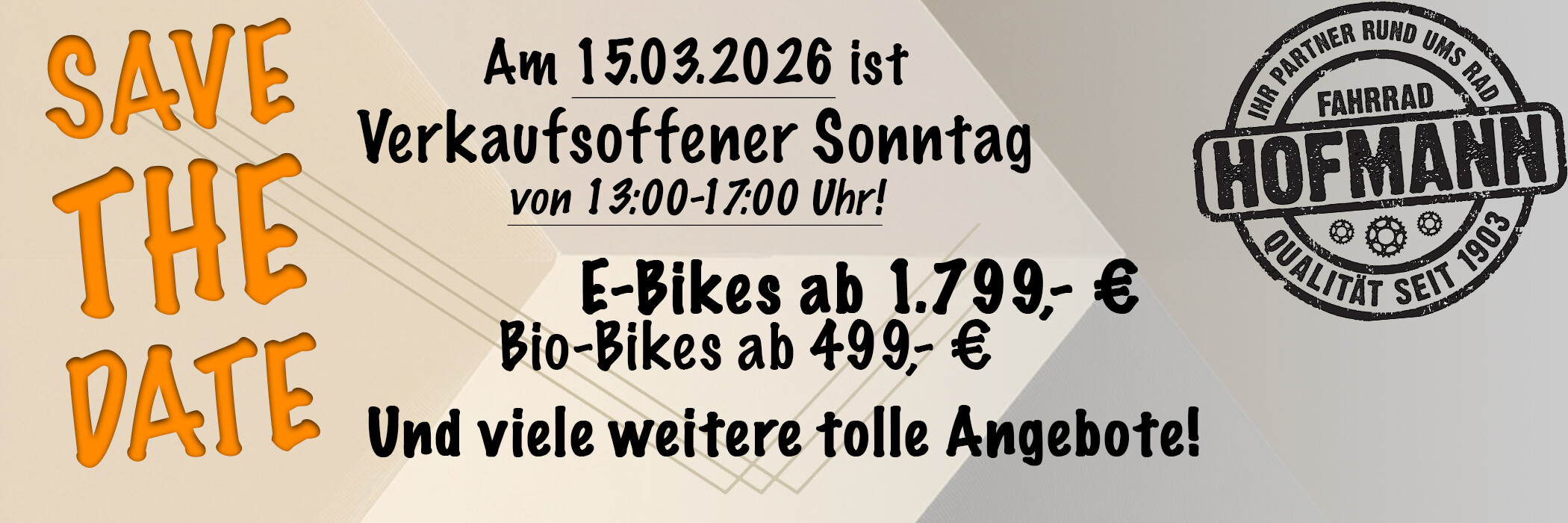 Verkaufsoffener Sonntag