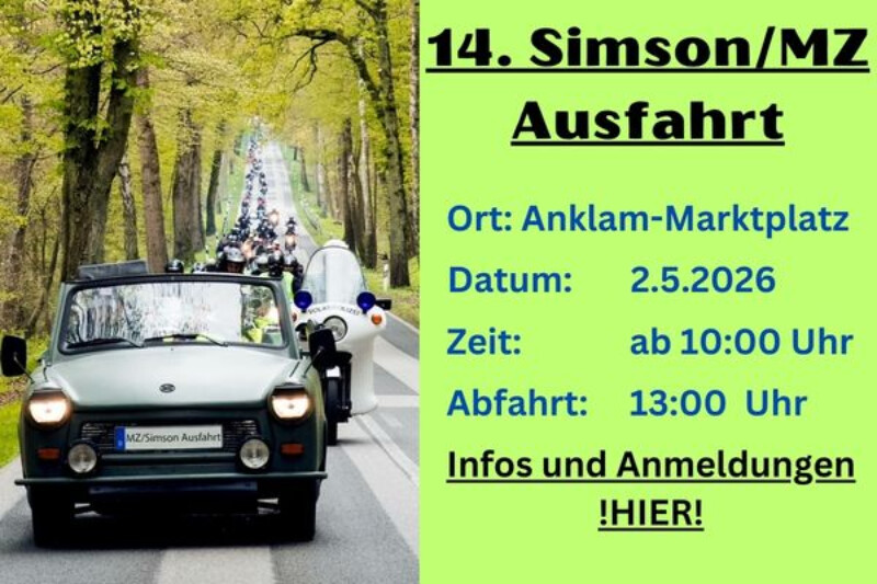 14. Simson-MZ Ausfahrt Anklam