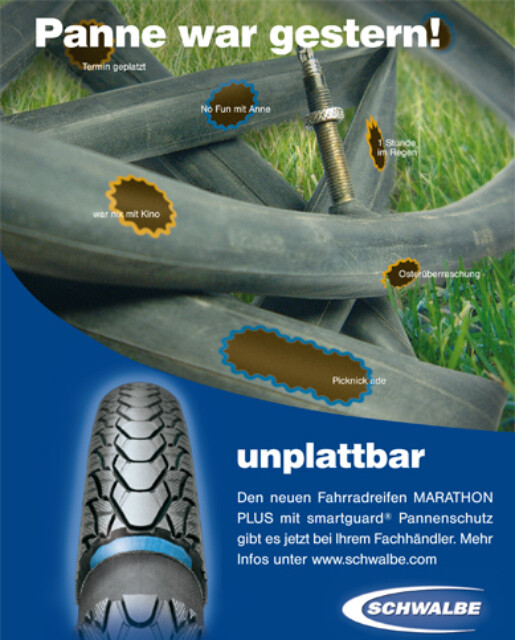 Schwalbe Marathon Plus ''Panne war gestern''