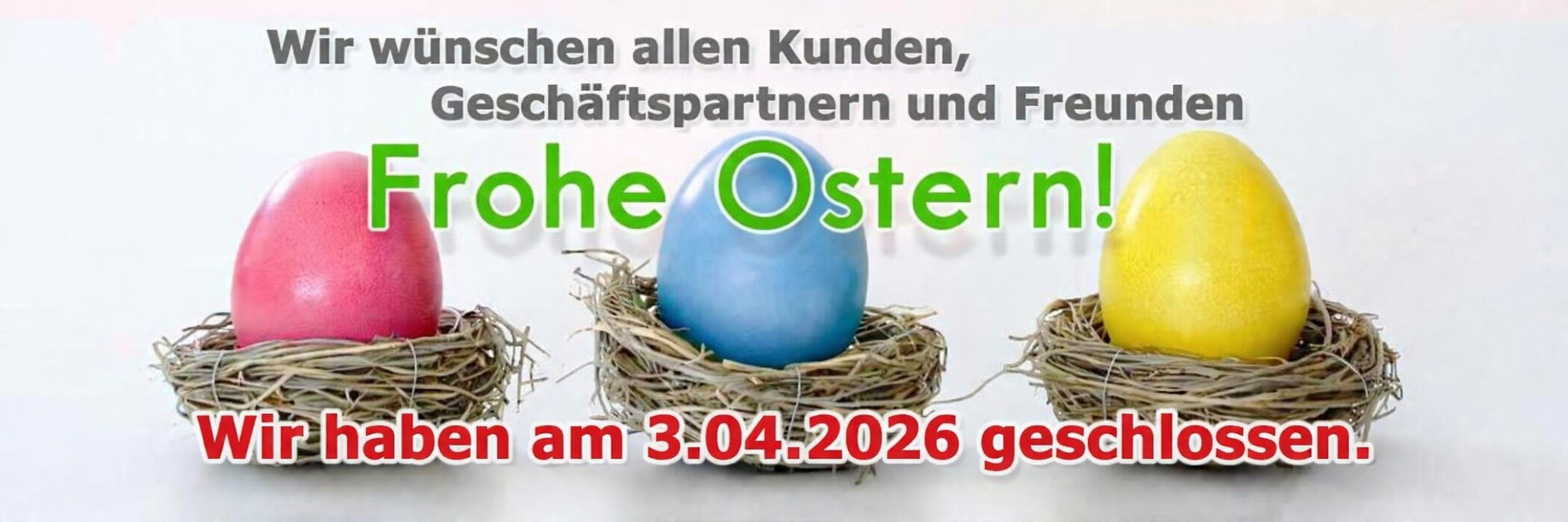 Ostern Geschlossen 
