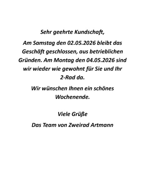 2. mai