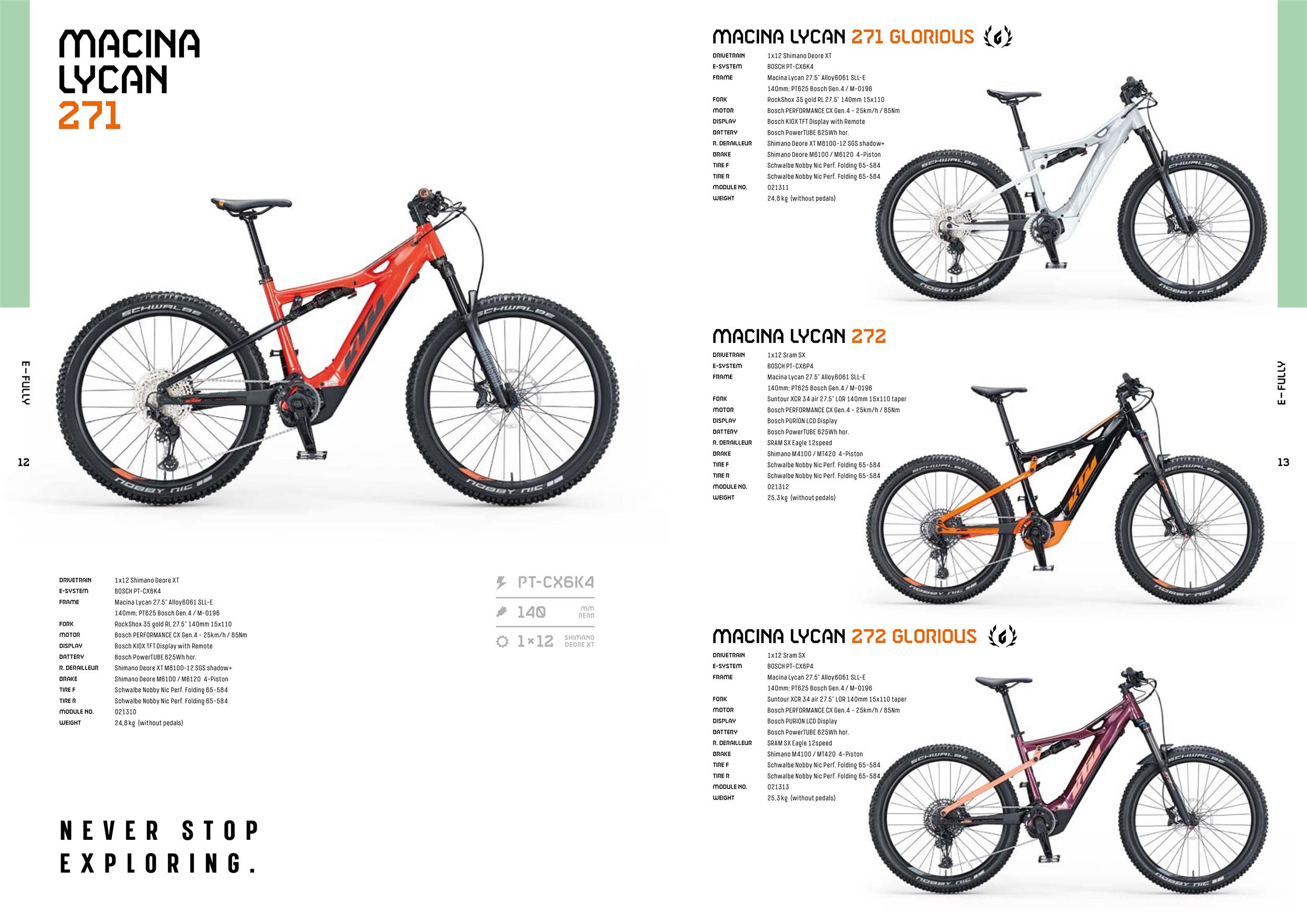 KTM Katalog 2021 KTM OnBikeX.de