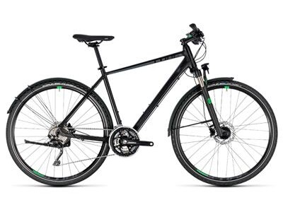 Cube Cross Allroad black´n´green Herren 2018