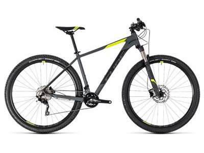 Cube Attention SL grey´n´flashyellow 29" 2018