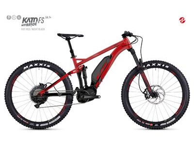 Ghost Ghost Kato FS3 AL 27,5+" Fully Farbe: Riot Red / Black Shimano E-8000 504 Wh