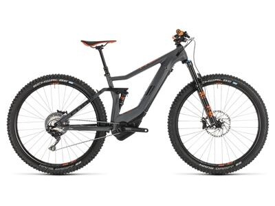 Cube Stereo Hybrid 120 HPC TM 27,5 grey´n´orange 2019