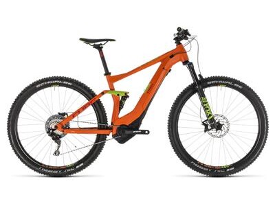 Cube Stereo Hybrid 120 27,5 orange`n`green 2019