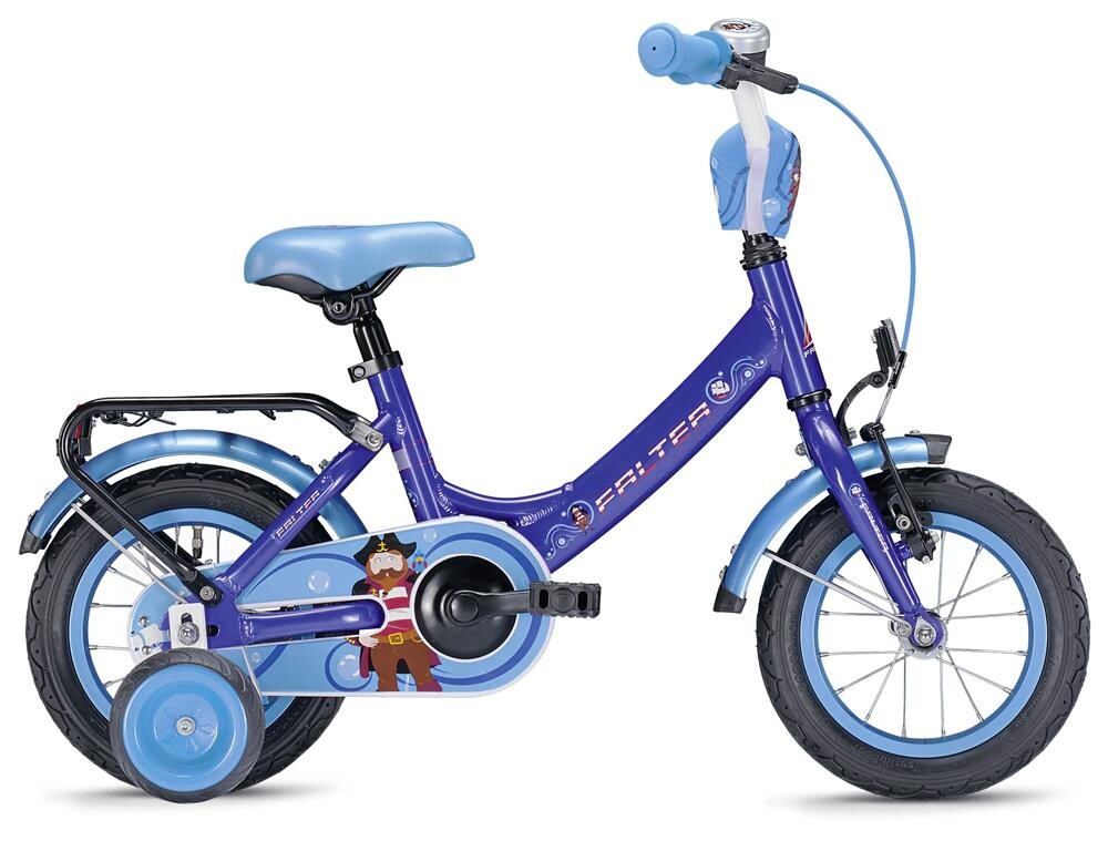 16 blau fahrrad