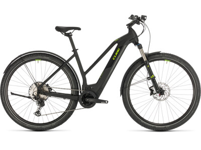 Cube Cross Hybrid Race 625 Allroad black´n´green Trapeze