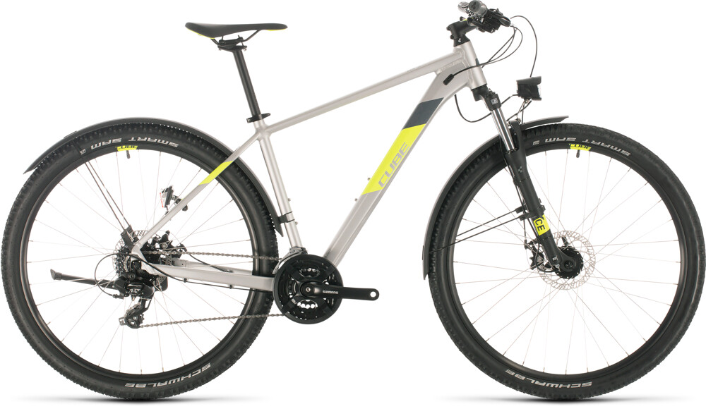 Cube Aim Allroad silver´n´flashyellow 27,5er 2020 bei