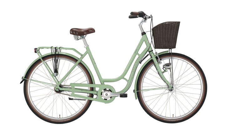 Citybike Excelsior SwanRetro Alu grün 2020 bei OnBikeX.de