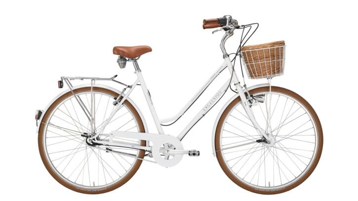 Citybike Excelsior Glorious weiß 2020 bei OnBikeX.de