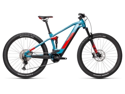 Cube Stereo Hybrid 120 Race 625 blue´n´red
