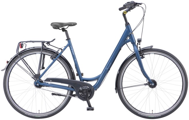 Trekkingbike Green's Liverpool blue matt 2021 bei OnBikeX