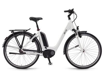 Winora Tria N7 Einrohr weiß Rücktrittbremse 28" 400 Wh 2018