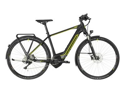 Bergamont E-Helix Expert Gent black-dark silver-lime 2018