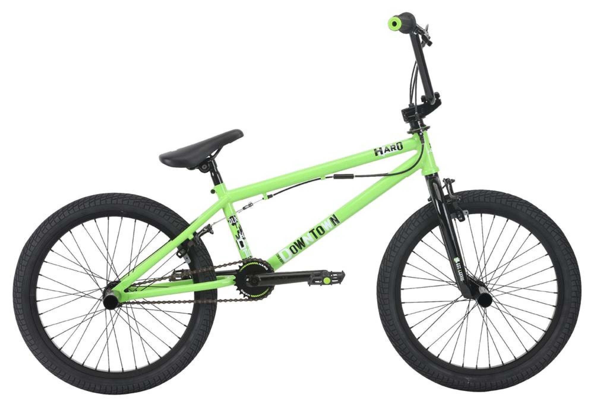 BMX Haro DOWNTOWN DLX glänzend limone 20.3' 2018 bei