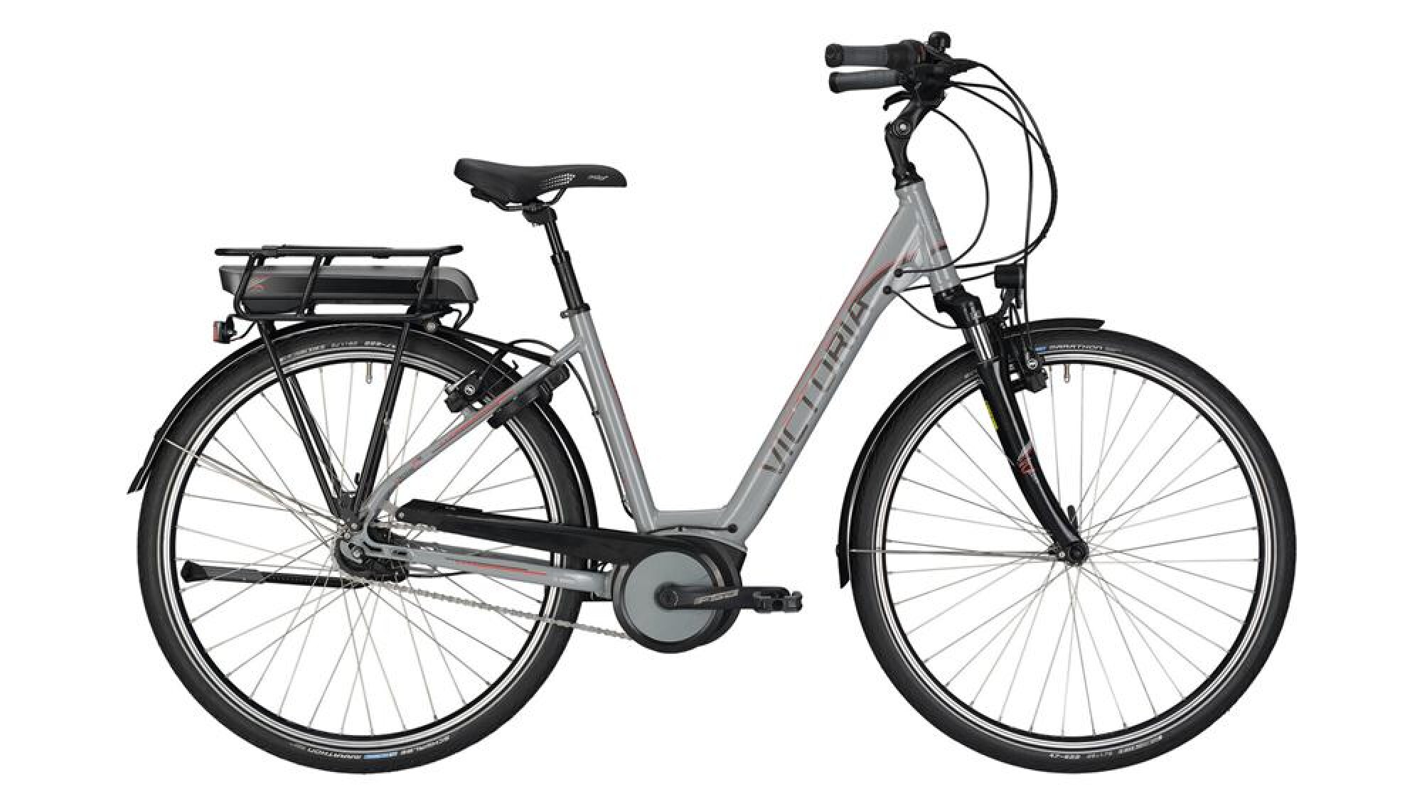 EBike Victoria e Trekking 5.6SE Wave 28" coolgrey/red