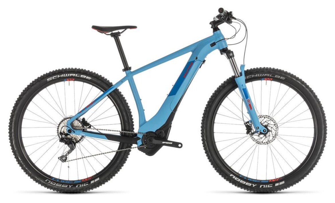 Cube Reaction Hybrid EXC 29 blue red bei Fahrrad Imle