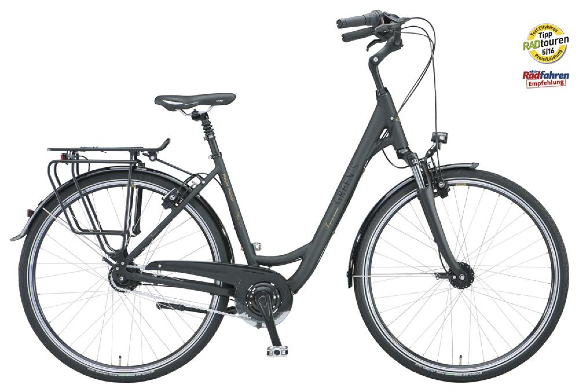 Citybike Green's Royal Ascot black Mono 2019 bei OnBikeX