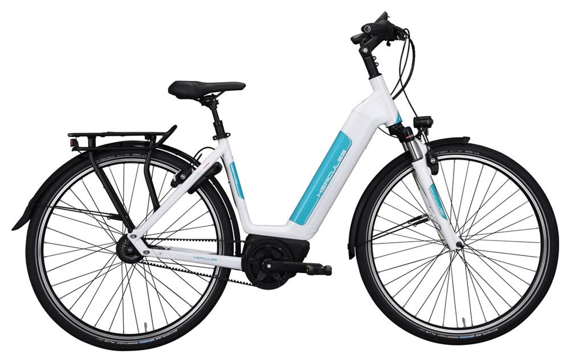 EBike Hercules Robert/a Pro IF8 Zentralrohr Weiß 2019