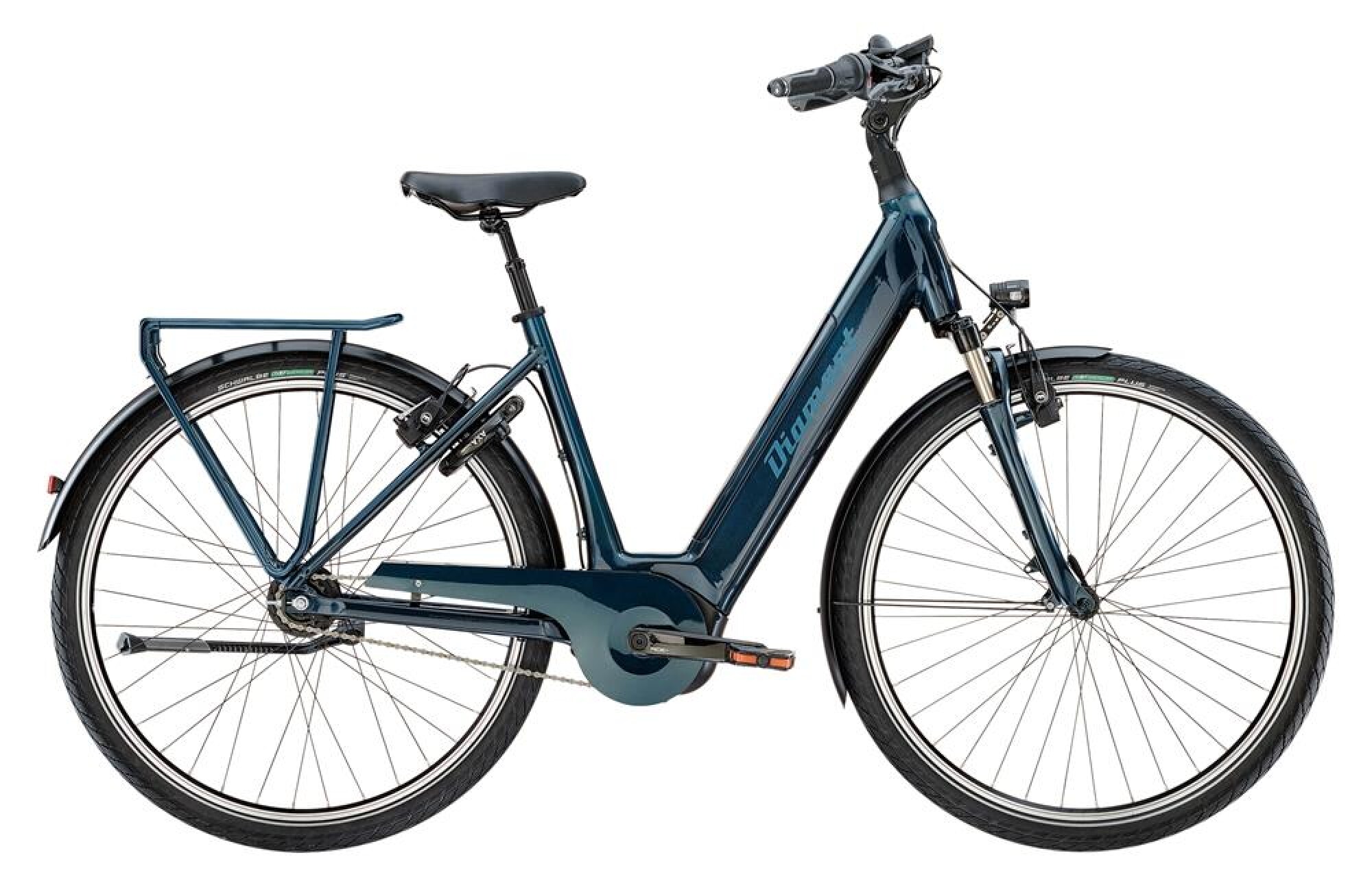 EBike Diamant Onyx+ Tiefeinsteiger Blau 2019 bei OnBikeX