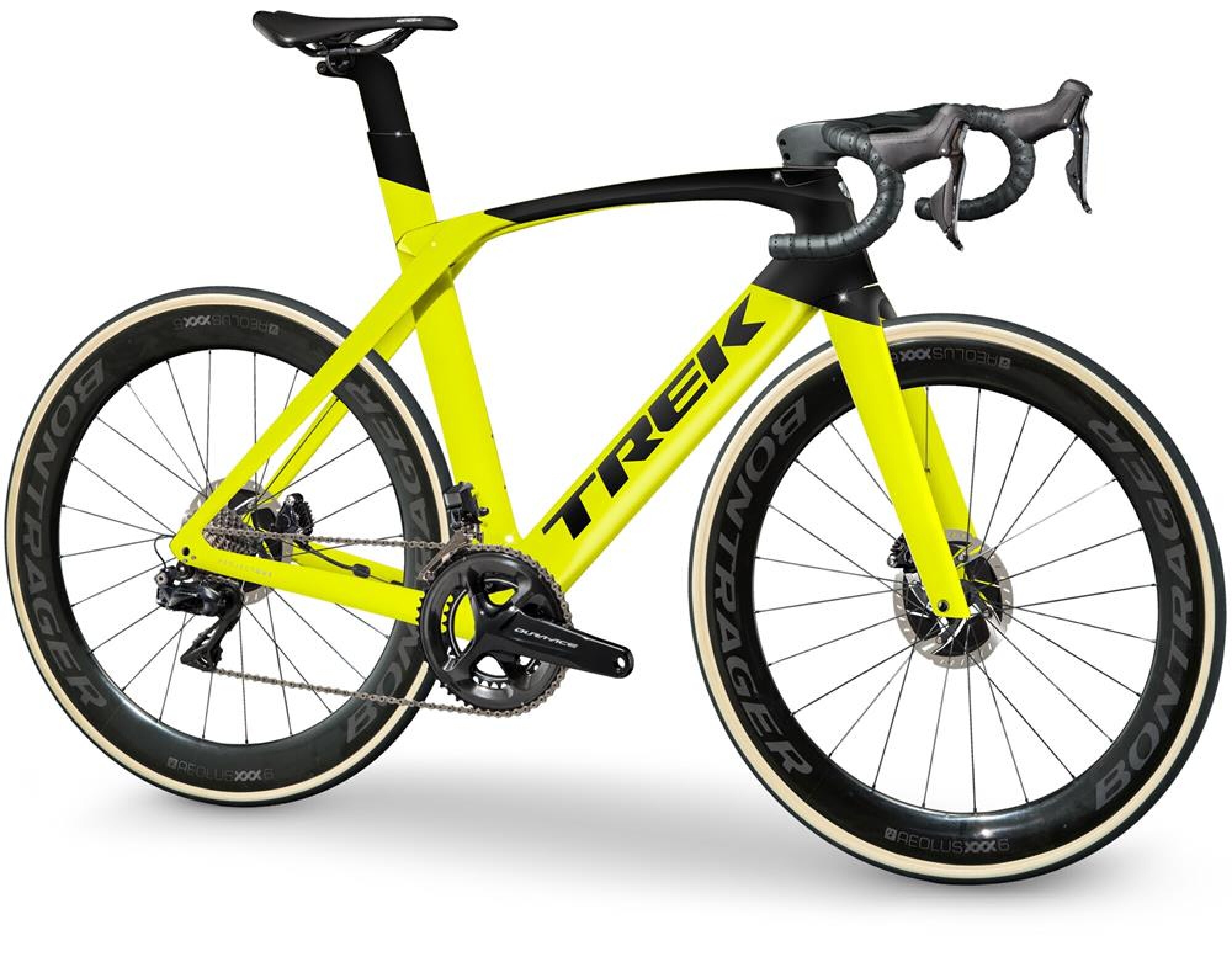 Rennrad Trek Madone SLR 9 Disc Gelb 2019 bei OnBikeX.de