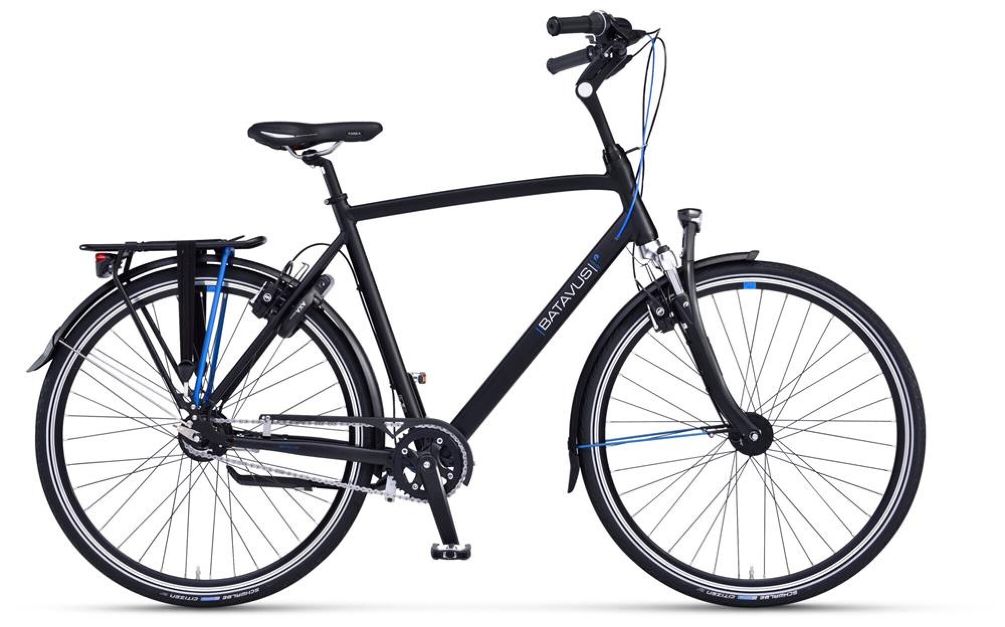 Citybike Batavus Agudo Herren black matt 2019 bei OnBikeX