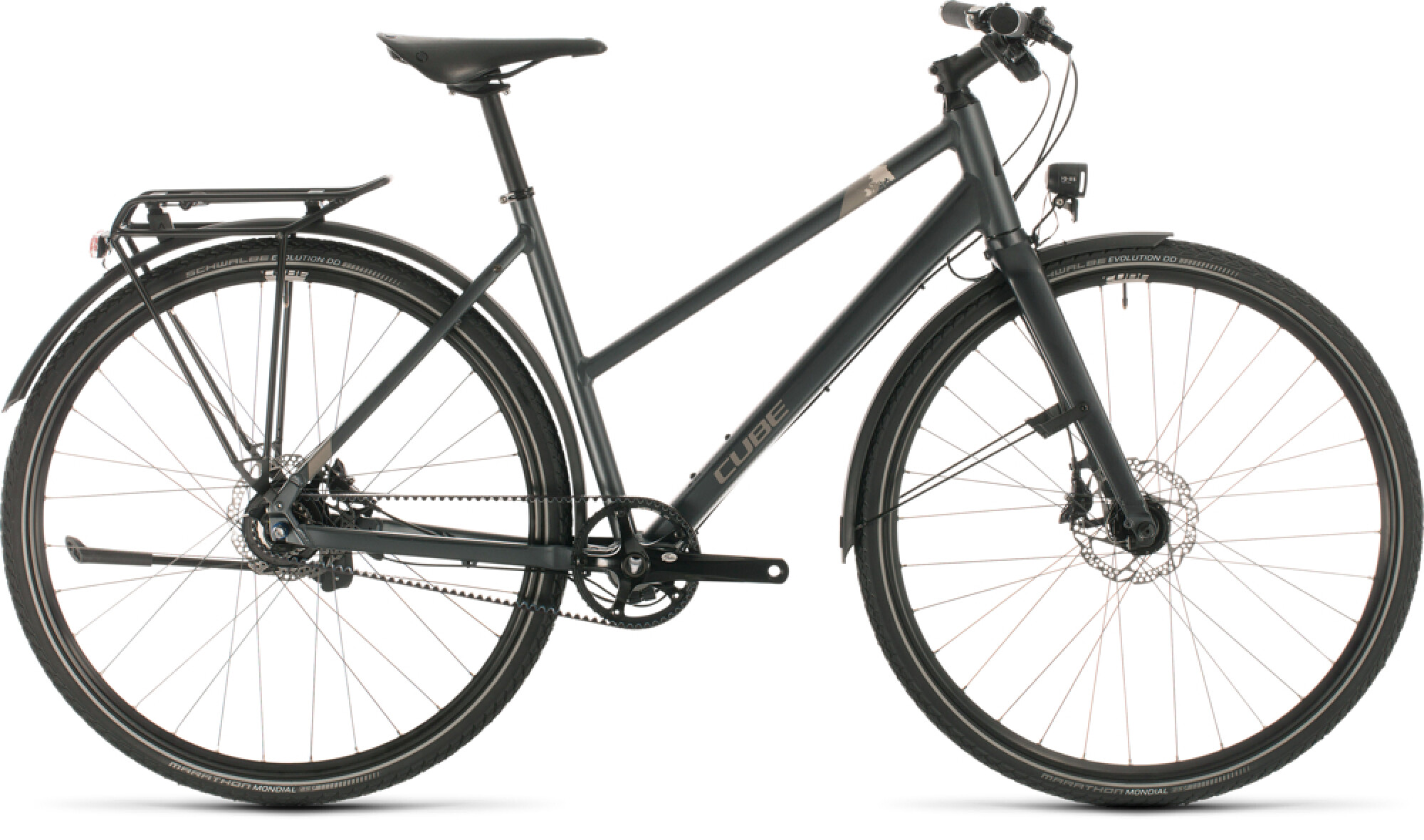 Trekkingbike Cube Travel SL iridium´n´silver 2020 bei ...