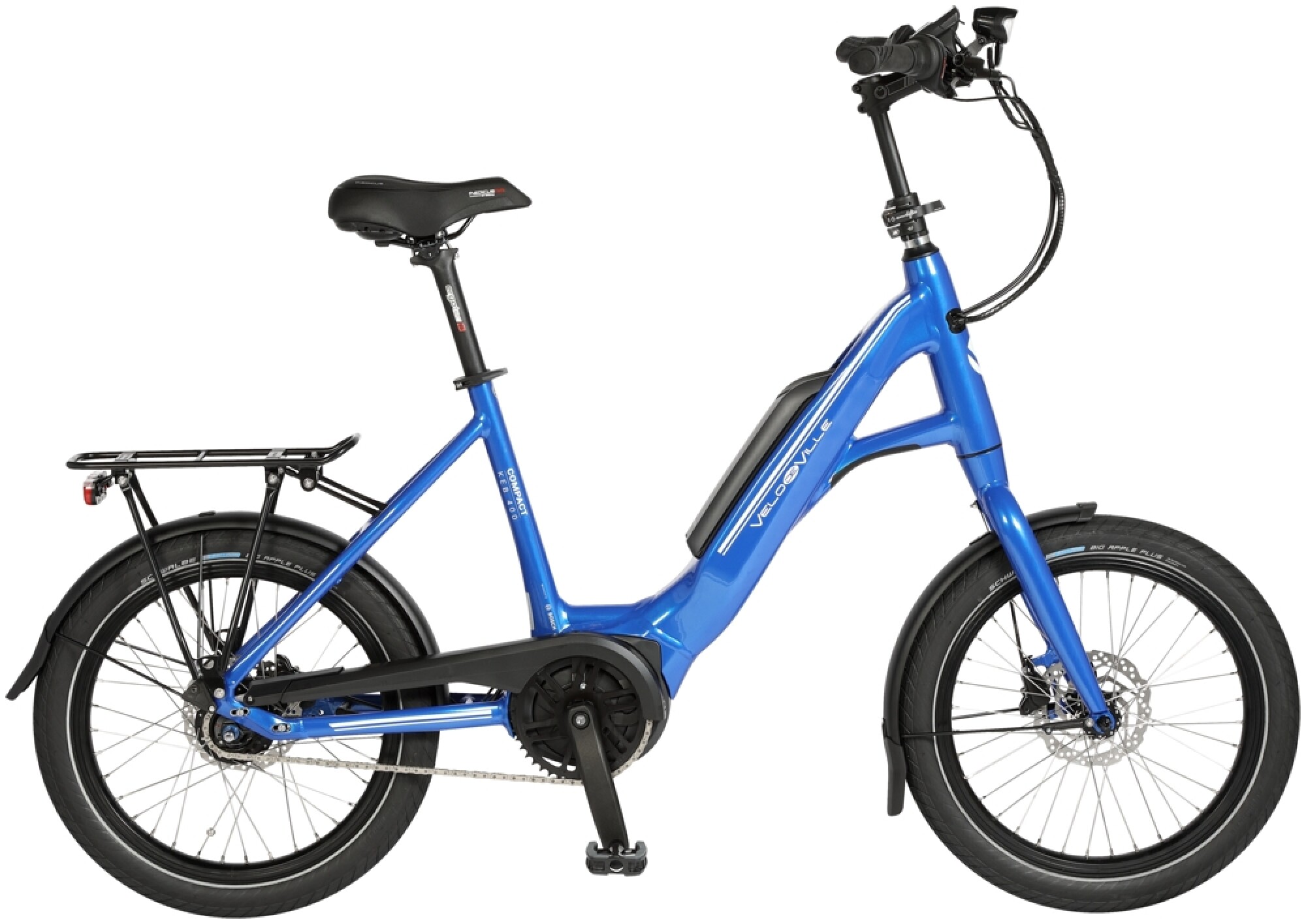 EBike Velo de Ville KEB400 Kompakt 20" 8 Gang Shimano