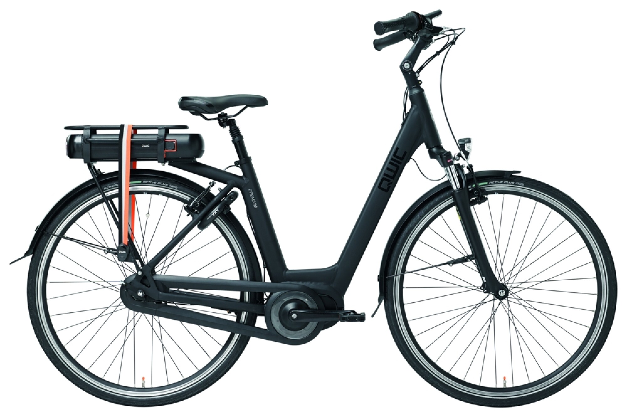 EBike QWIC MN7VV Matte Black Low step 2020 bei OnBikeX.de