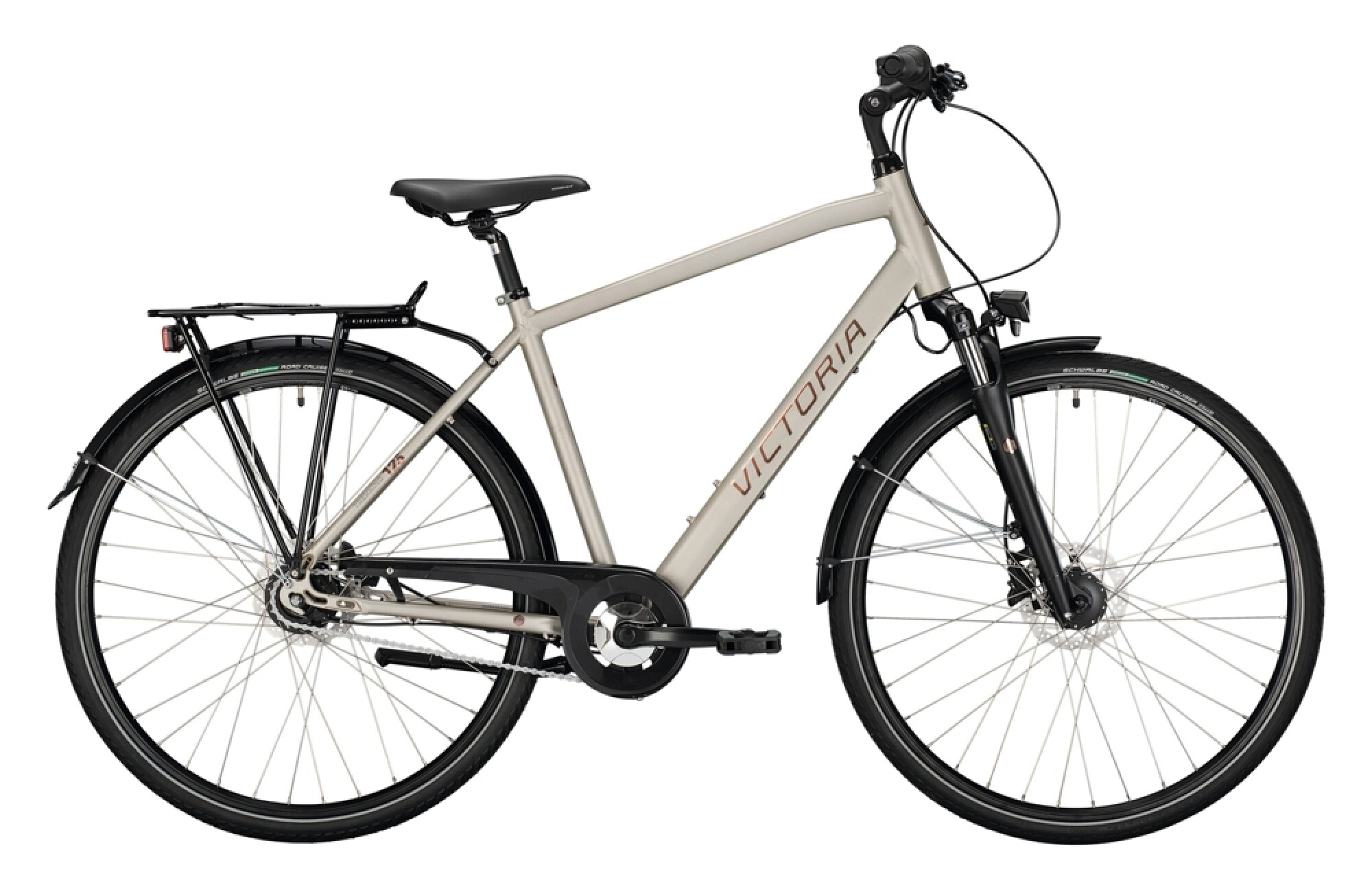 Citybike Victoria Trekking 125 weiß, braun 2021 bei