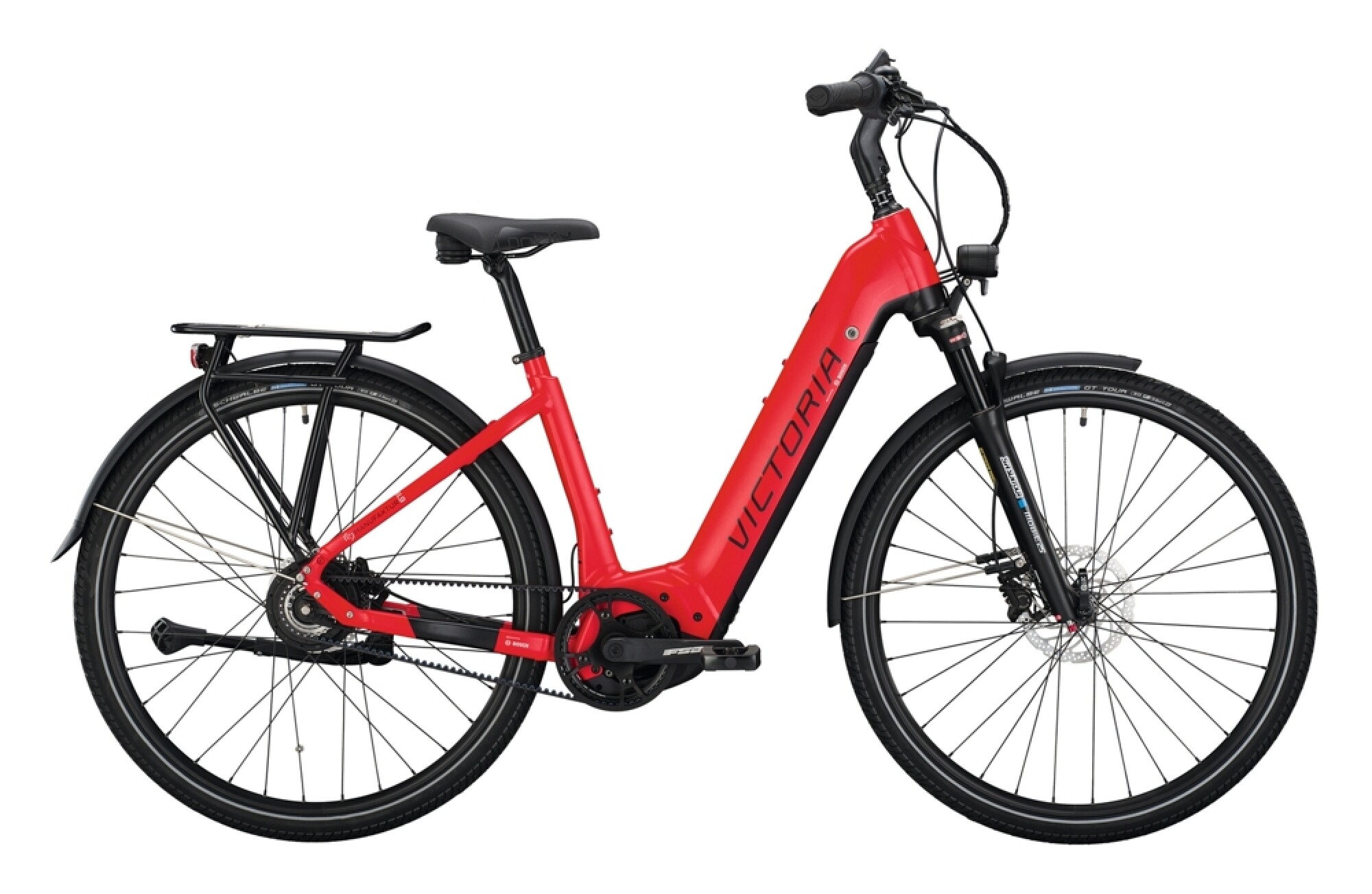 eCitybike Victoria eManufaktur 11.9 rot, grau 2021 bei