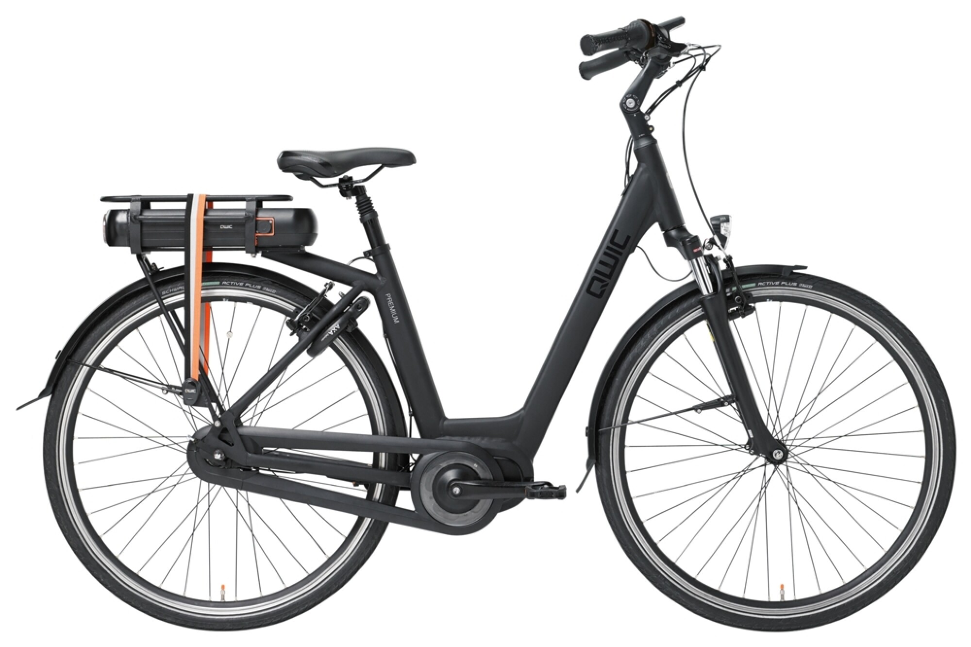 eCitybike QWIC PREMIUM MN7 VV BAFANG FEMALE MATTE BLACK