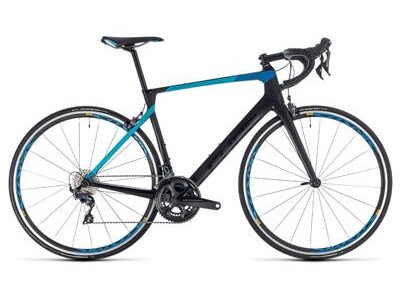 Cube Agree C:62 Pro carbon´n´blue Rh 58