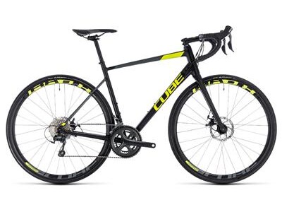 Cube Attain Race Disc black´n´flashyellow