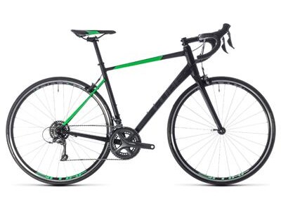 Cube Attain black´n´flashgreen