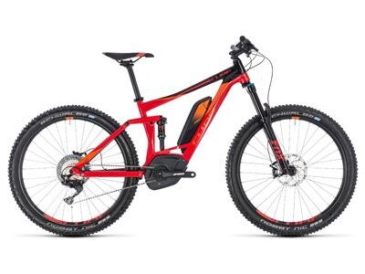 Cube Stereo Hybrid 140 Race 500 27.5 red´n´orange