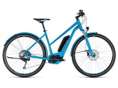 Cube Cross Hybrid Race Allroad 500 blue´n´green