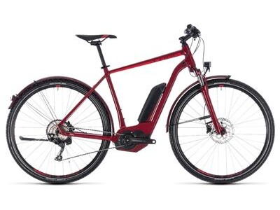 Cube Cross Hybrid Pro Allroad 500 darkred´n´red