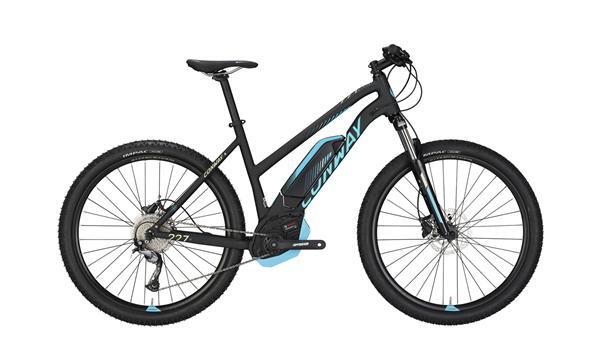 CONWAY - eMR 227 SE 500 Trapez black matt/blue -40 cm
