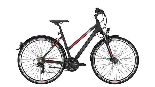 CONWAY - CC 300 Trapez black matt/red -48 cm