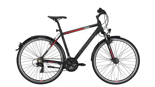 CONWAY - CC 300 black matt/red -56 cm