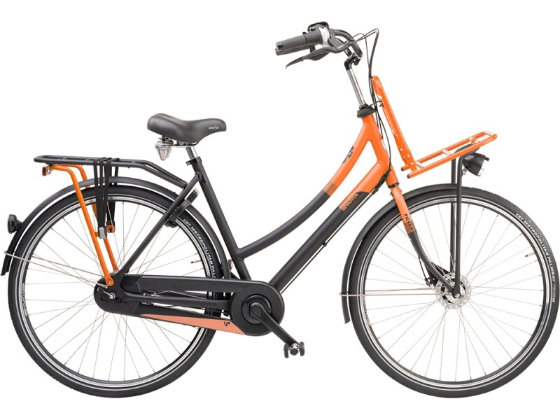 Sparta PICK-UP TREND DN7 BLACK/ORANGE-MAT