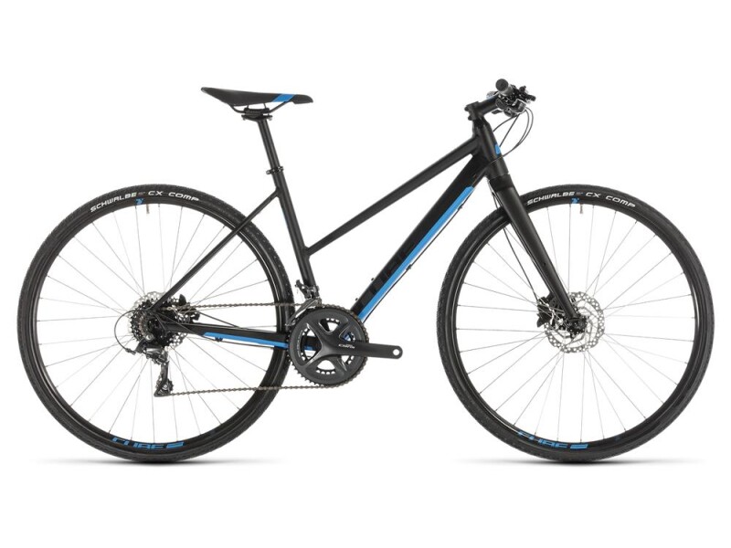 Cube SL Road black´n´blue Trapez