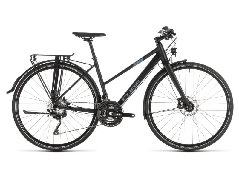 Cube Travel Sport black´n´blue Trapez